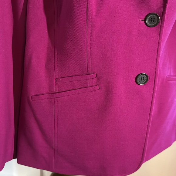 Talbots Fuchsia Blazer 18w - Picture 2 of 7